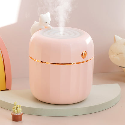 Cat Carving Humidifier USB Mini Desktop Home Atomizer Cartoon Cute Cute Pet Humidifier