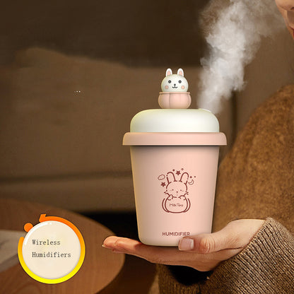 New Cute Pet USB Mini Humidifier Home Car Wireless Aromatherapy Cute Air Spray