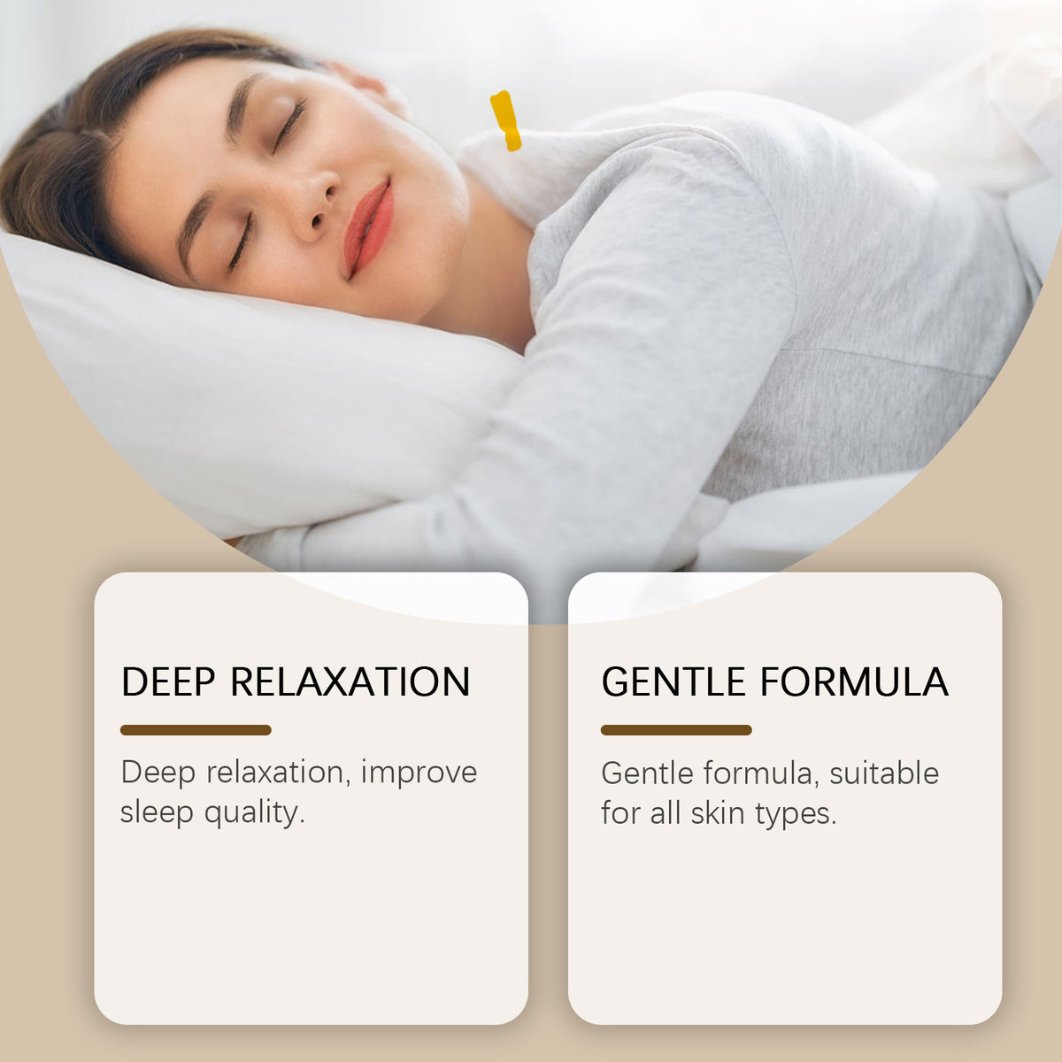 Chamomile Sleep Essential Oil, Soothing Body Comfort Skin Daily Portable Care Essential Oil