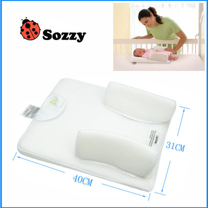 SOZZY Baby Sleep Pad Comfort Baby Pillow Stereotyped Pillow Sleep Pillow Anti-Turnover Anti-Spit Milk Pillow Bed In Bed