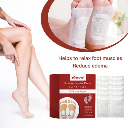 Bamboo Charcoal Foot Patch, Body Cleaning, Moisture Removal, Comfort And Sleep Foot Soles Foot Care Patch