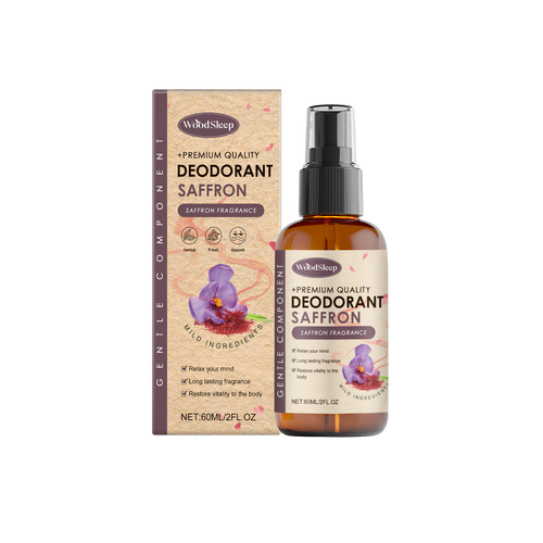 Woodsleep Saffron Magnesium Spray Gentle Pamper Night Rest Comfort Sleep Portable Care