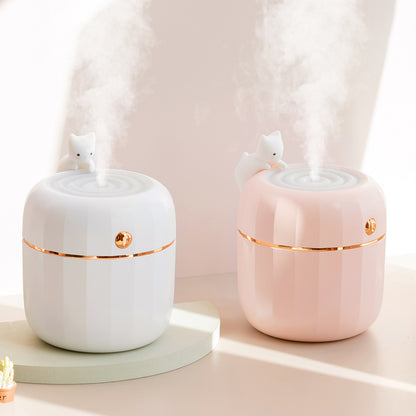 Cat Carving Humidifier USB Mini Desktop Home Atomizer Cartoon Cute Cute Pet Humidifier