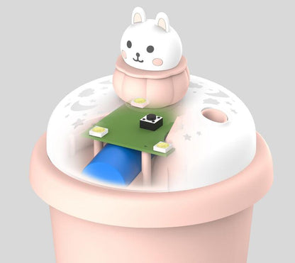 New Cute Pet USB Mini Humidifier Home Car Wireless Aromatherapy Cute Air Spray