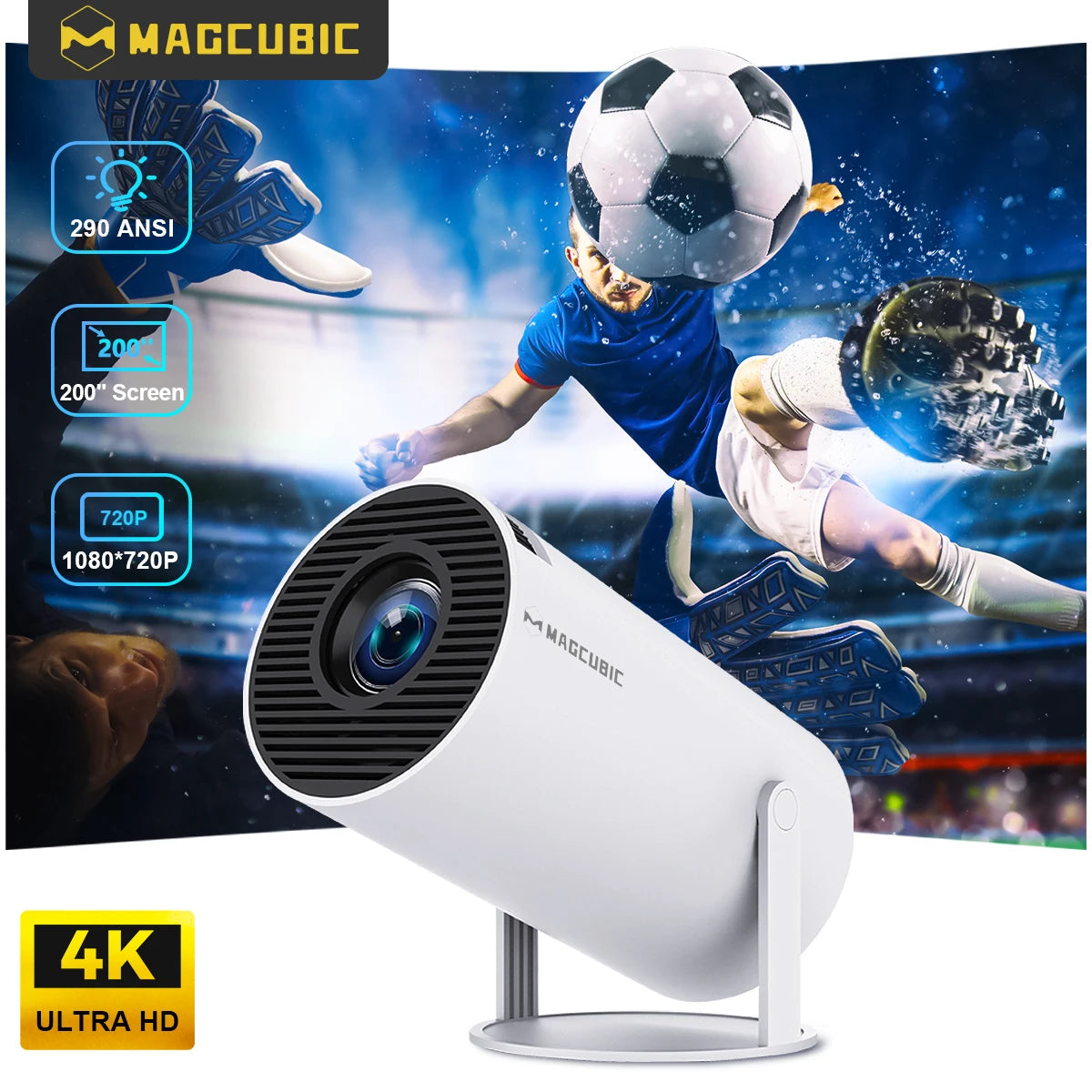 Premium Portable 4K Home Theater Projector